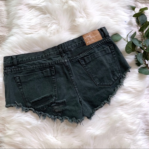 ONE TEASPOON▪️Bonita Distressed Shorts. 31 C28 - Picture 3 of 4